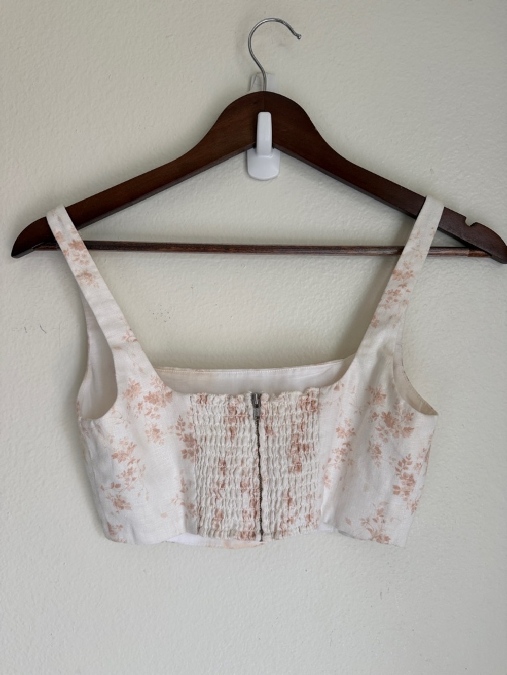 Reformation Palm Linen Set Skirt and Top Floral Print - Picture 8 of 13